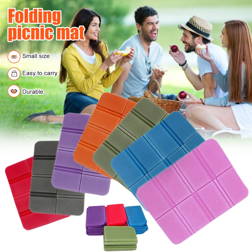 

Foldable Folding Outdoor Camping Mat XPE Waterproof Foam Pad Cushion Moisture-proof Beach Mat For Outdoor Camping Park Picnic