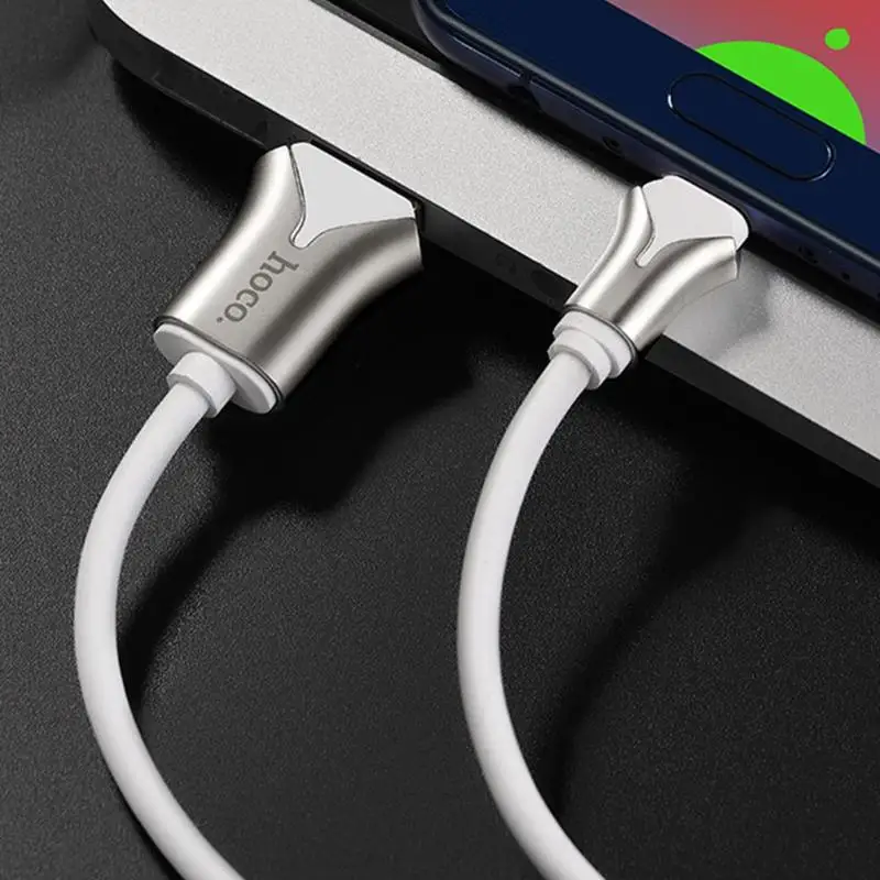 Кабель для передачи данных HOCO U67 Micro USB Type C зарядный шнур провод телефона