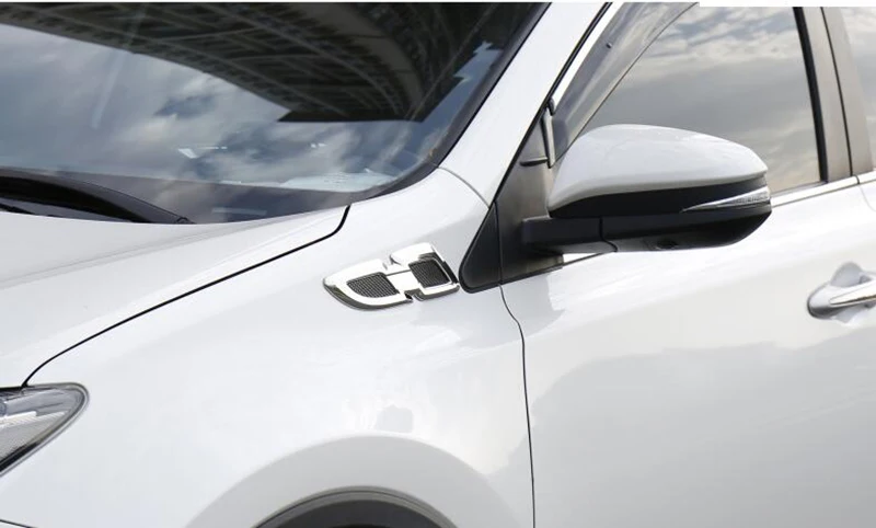 Для Toyota New RAV4 RAV 4 2016 2017 2018 ABS хром переднее боковое крыло вентиляционные отверстия