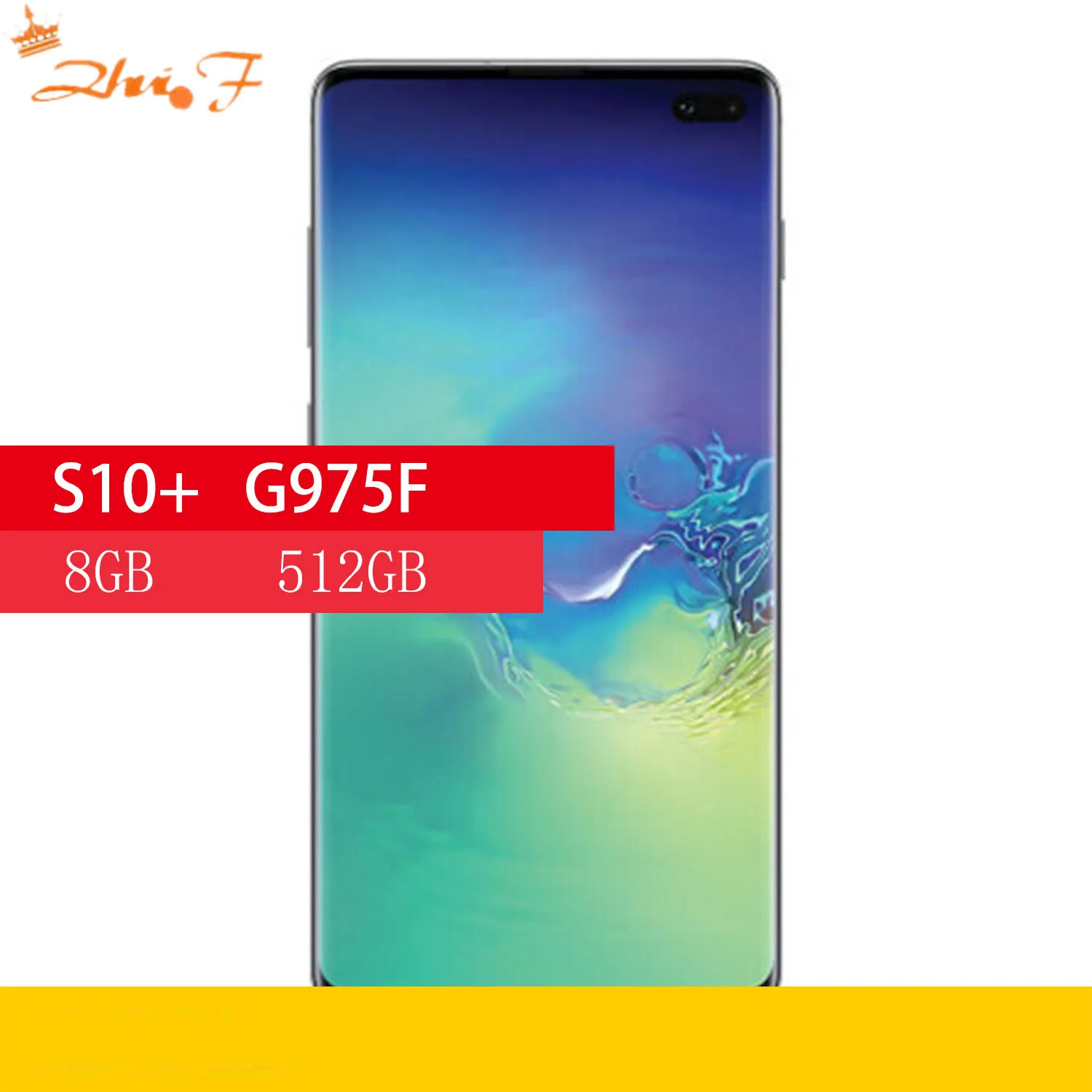 Мобильный телефон Samsung Galaxy S10 + Plus G975F 8 Гб ОЗУ 512 ПЗУ одна карта Восьмиядерный