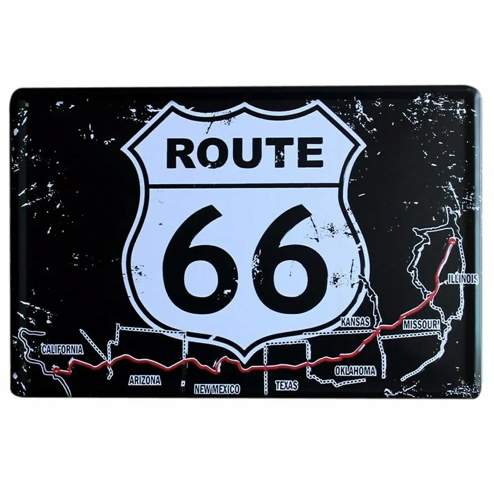 

art poster Route 66. house interior design