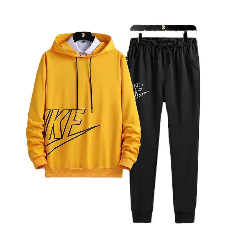 

Suit Men's 2021 Spring New Youth Trendy Fashion Sweater Men's Casual Sportswear