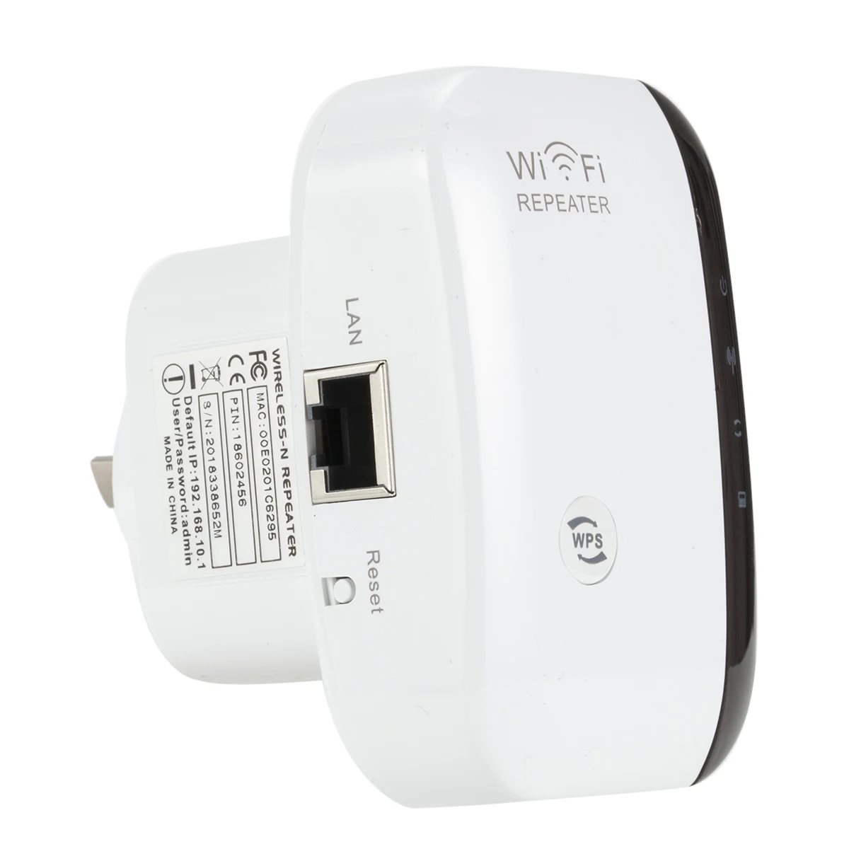 

300Mbps 802.11 Wifi Repeater Wireless-N AP Range Signal Extender Booster
