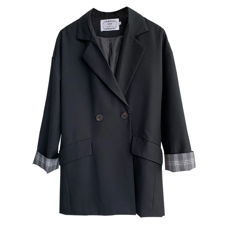 

Temperament Women Blazers 2020 Autumn New Fashion Ladies Blazer Coat Fashion Brief Solid Casual Long Sleeve Slim Blazers Female