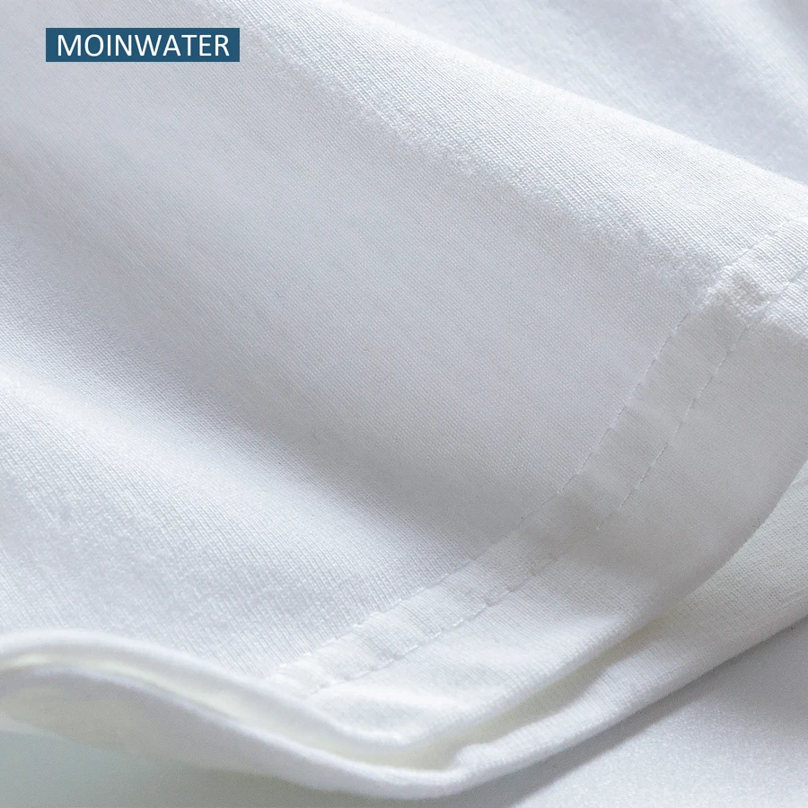 MOINWATER/Модные женские футболки с длинными рукавами и принтом собаки из