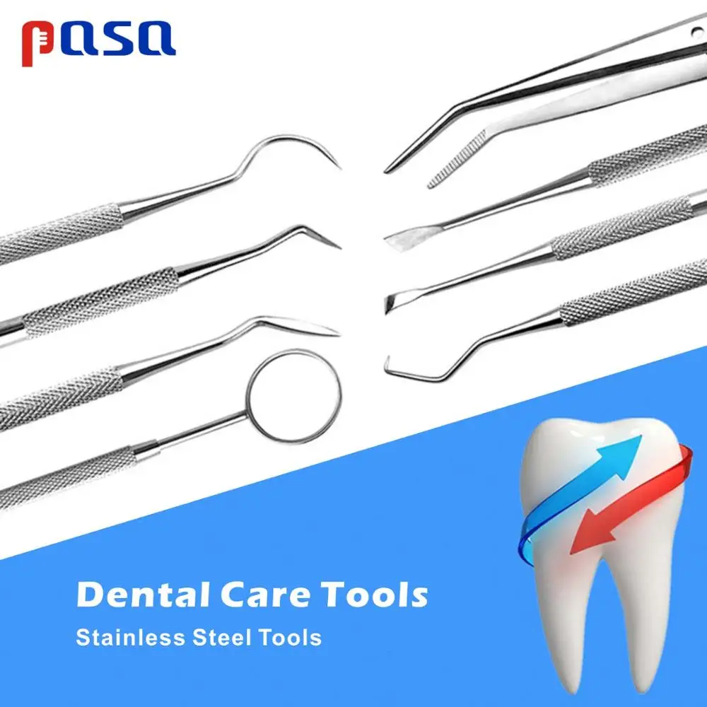 5 шт. зубные зеркала из нержавеющей стали | Красота и здоровье