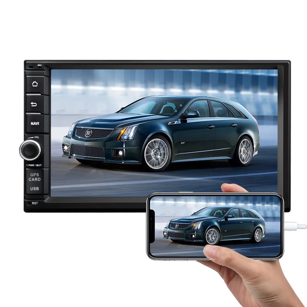 Универсальная автомобильная стереосистема Eonon Android 9 0 2 Din 7 дюймов HD сенсорный