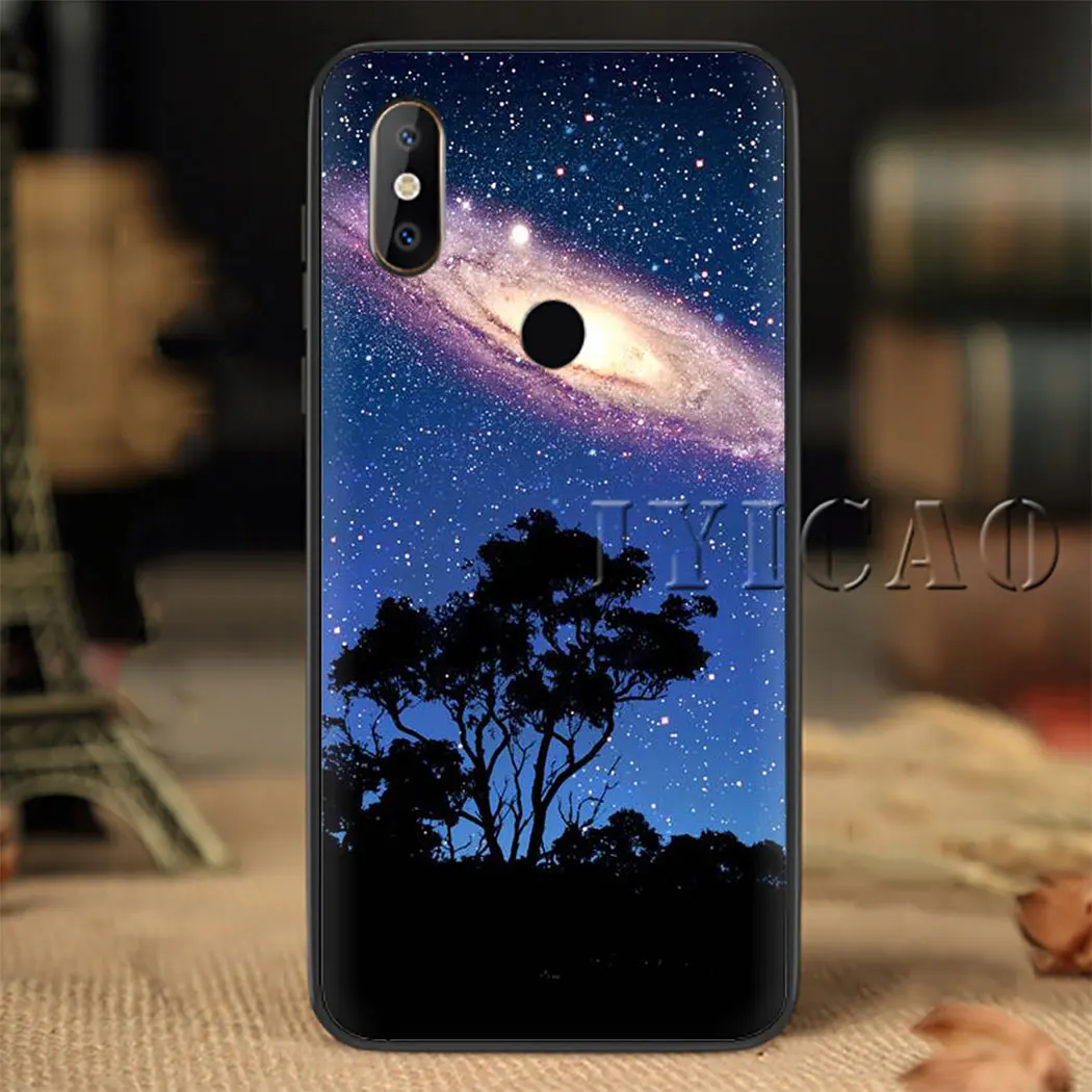 Звездного неба чехлы для мобильного телефона из мягкого силикона с случай Redmi