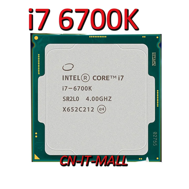 

Intel Core i7 6700K CPU 4.0GHz 8MB Cache 4 Cores 8 Threads LGA1151 Processor