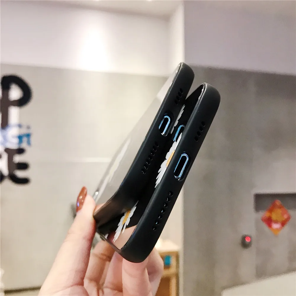

Curved Black And White Tempered Glass Phone Case Suitable For IPhone6/6S/6P/6SP/7/7G/8G/XS/XSMAX/X/XR/11/11PRO/11PROMAX