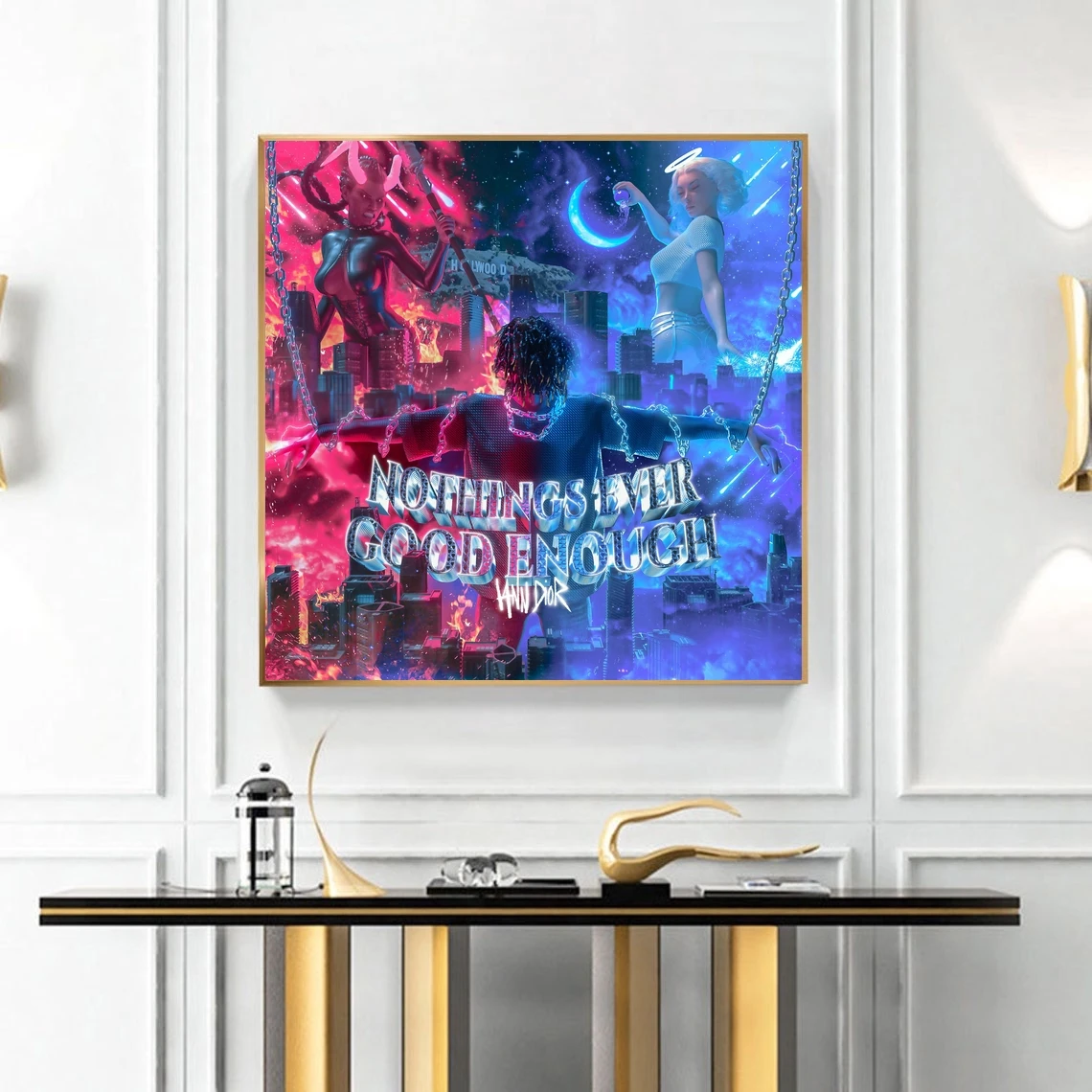 Iann Dior Nothings Ever музыкальный альбом достаточно хорошего качества Обложка плакат