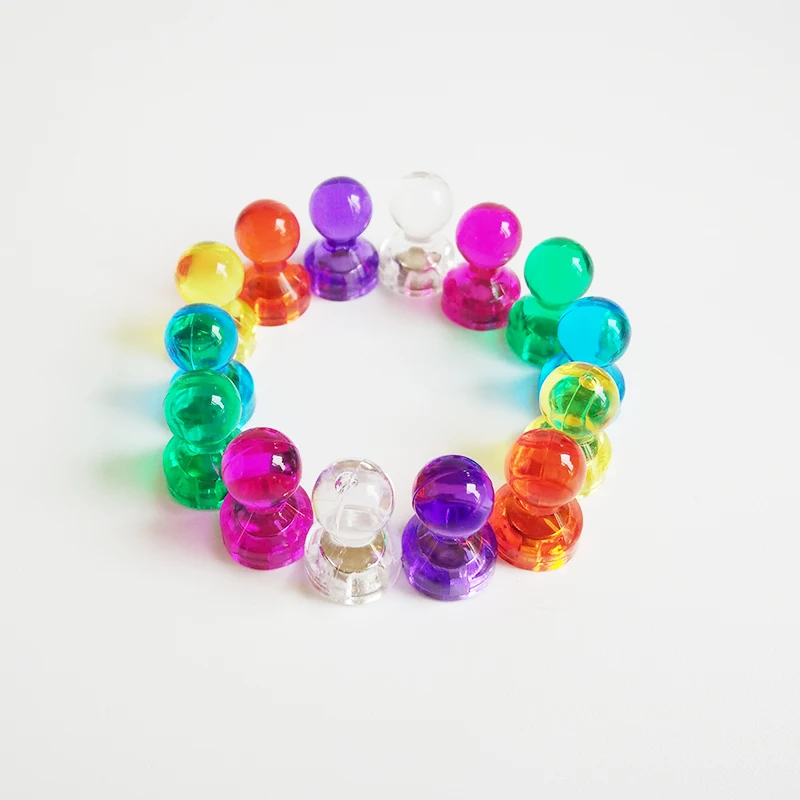 Акриловые Магнитные штифты премиум-класса 24 сверхмощных неодимовых магнита на