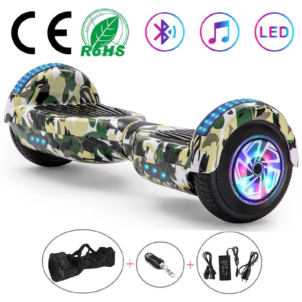 6 5 гироскутер самобалансирующийся скутер Электрический электронный скейтборд с