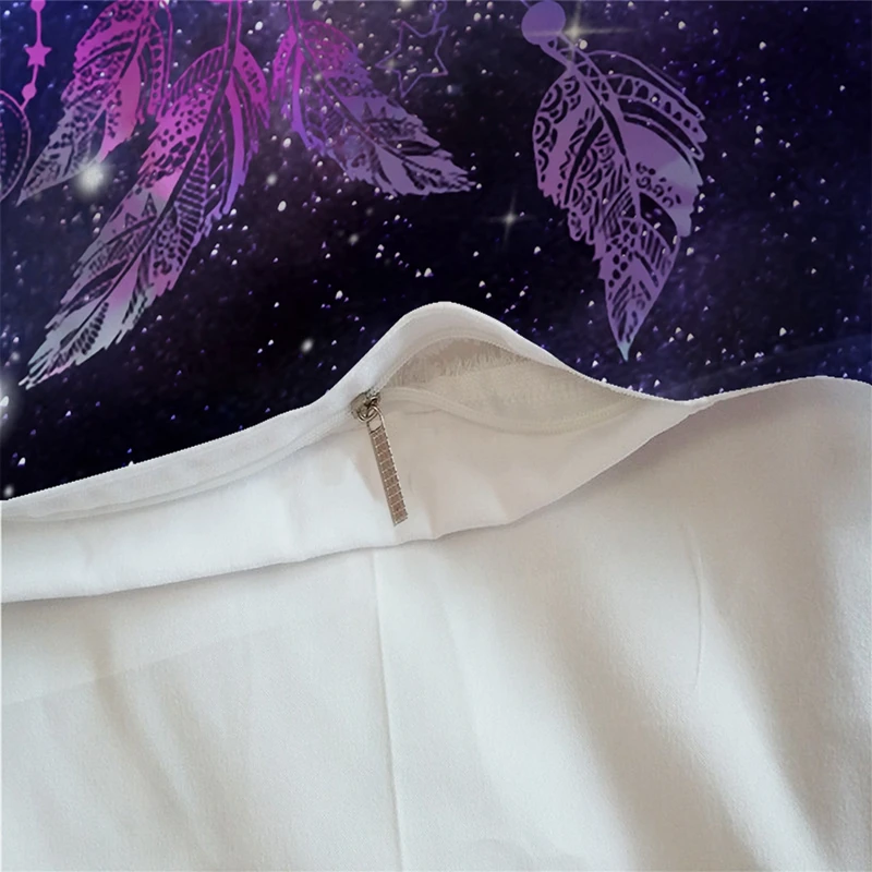 Набор постельного белья с единорогом, ловцом снов, двойной, королевской, односпальной и двуспальной кровати, одеялом для взрослых и детей, дома.