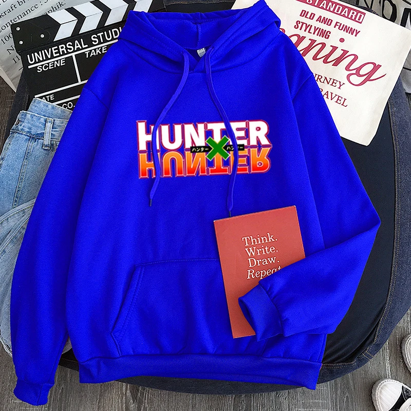 

Anime Full-time HUNTER Cosplay Candy Colors Hoodie GON FREECSS Adult COS Apparel Christmas Halloween Gift