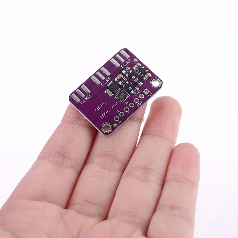 Блок управления генератором сигналов часы генератор Si5351A коммутационная плата