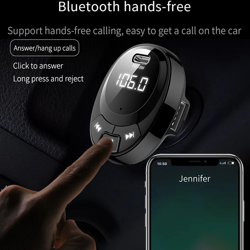 VR robot Bluetooth автомобильный fm передатчик беспроводной комплект Handfree стерео MP3 плеер