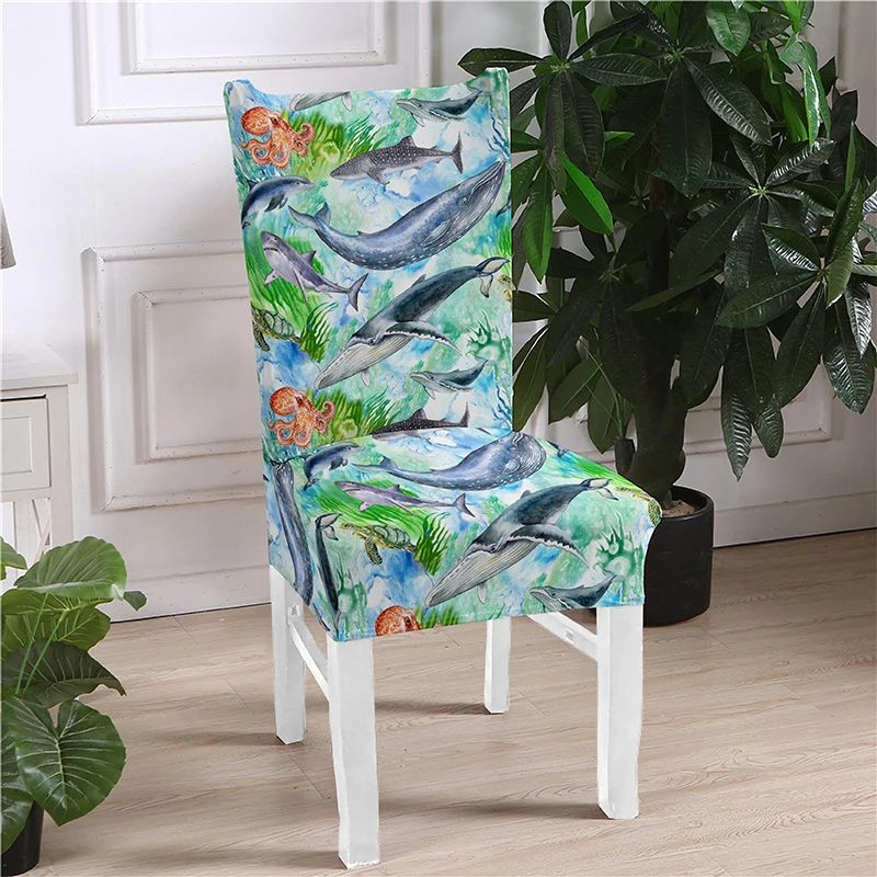 Подгоняемый чехол для кресла спандекс чехлы на стулья стола протектор Чехлы