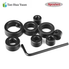 Сверла по дереву буровой локатор, 8 шт., 3-16 мм, стопорные хомуты, кольцо, позиционер, буровой локатор дюйма, сверла по дереву, шестигранный ключ, Guid