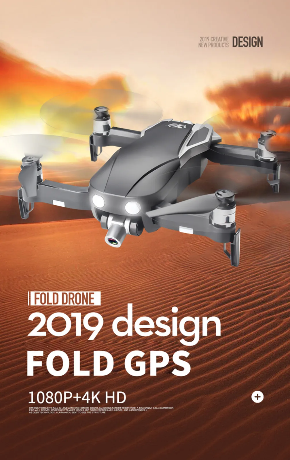 Бесщеточный Радиоуправляемый Дрон с GPS Wi-Fi FPV 4K HD-камера игрушки вертолет VS F8 F11 Pro