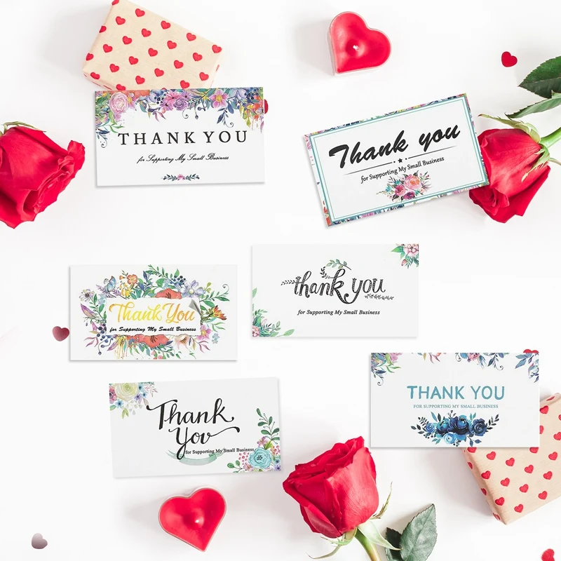 

50 sheets/pack of 5*9 cm lace decoration Thank you for supporting my small business card