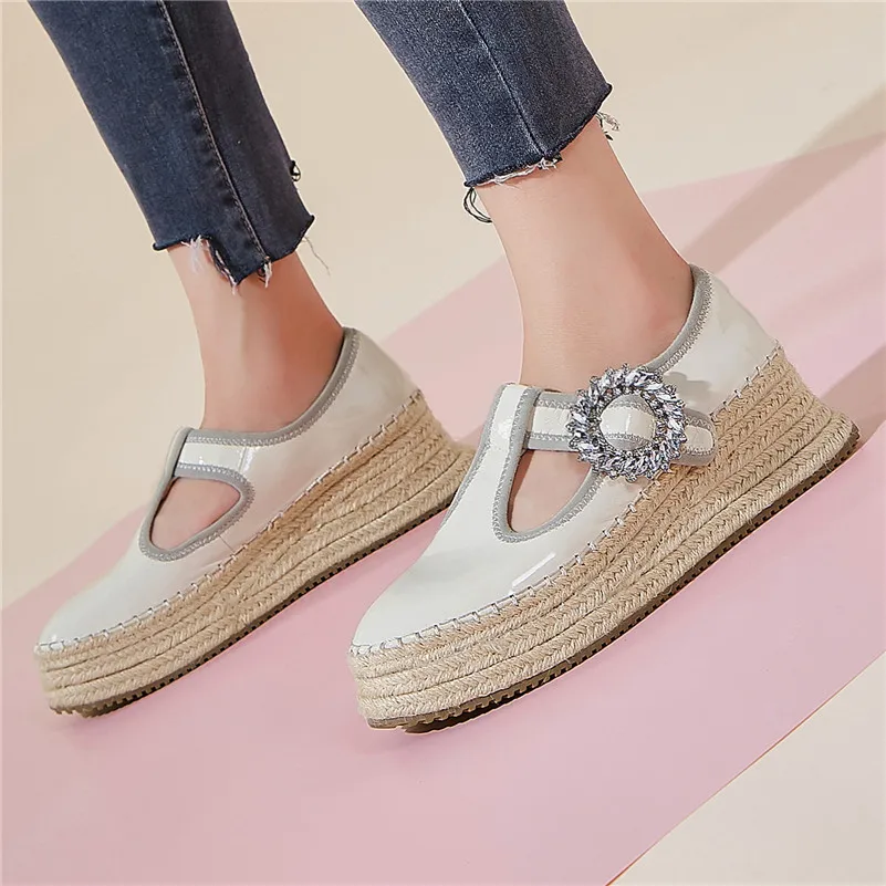 FEDONAS/качественная удобная женская обувь из овечьей кожи на плоской подошве