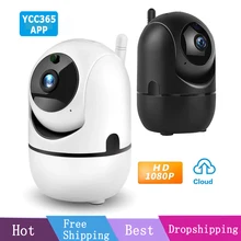 Original ycc365 1080P Cloud HD IP Camera WiFi Auto Tracking Camera Baby Monitor Night Vision Security Home Surveillance Camera