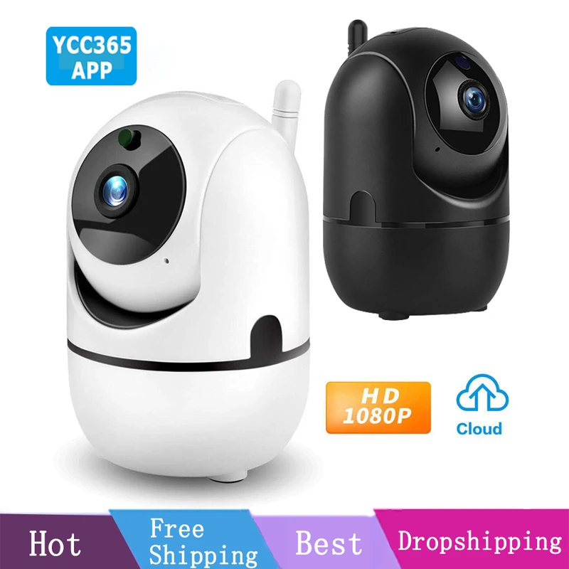 Оригинальный ycc365 1080P Облако HD IP Камера Wi Fi камера с функцией автоматического