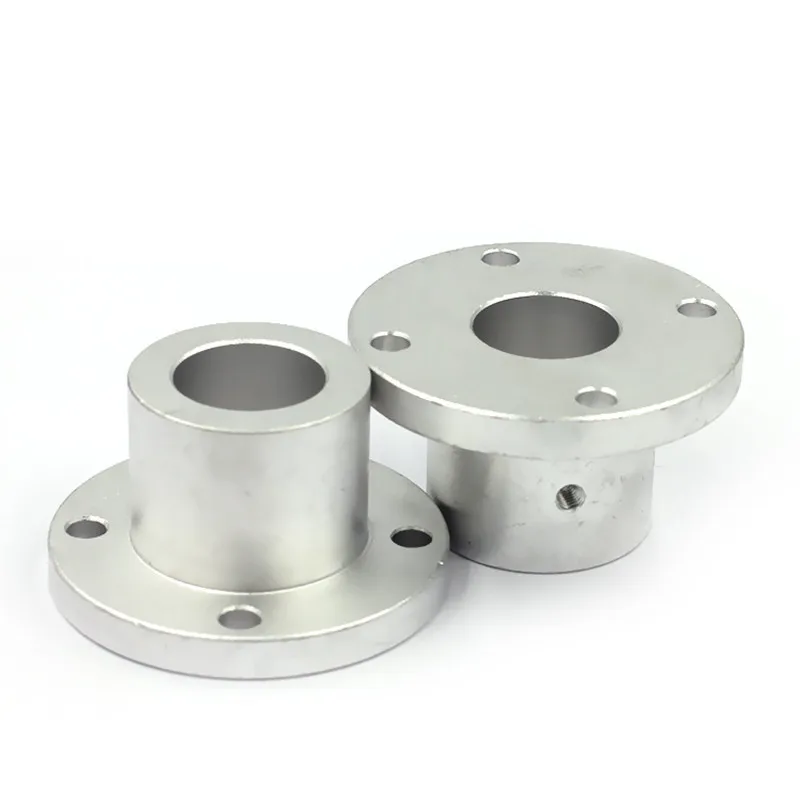 

1pcs guide shaft support base round flange standard optical axis support base LFH aluminum alloy material