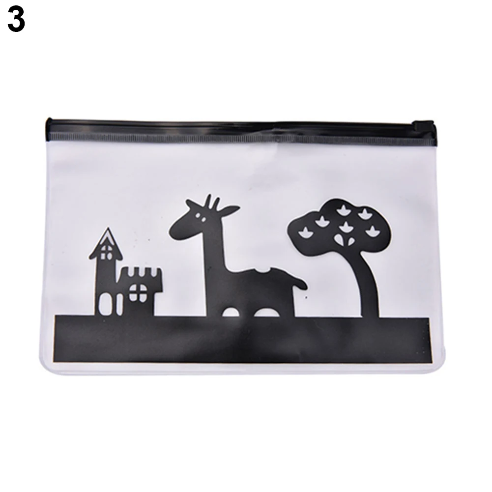 

Creative Pencil Pen Case Cosmetic Bag Clear Plastic Makeup Pouch Toiletry Holder Stationery Pen Pencil Storage Case For Student