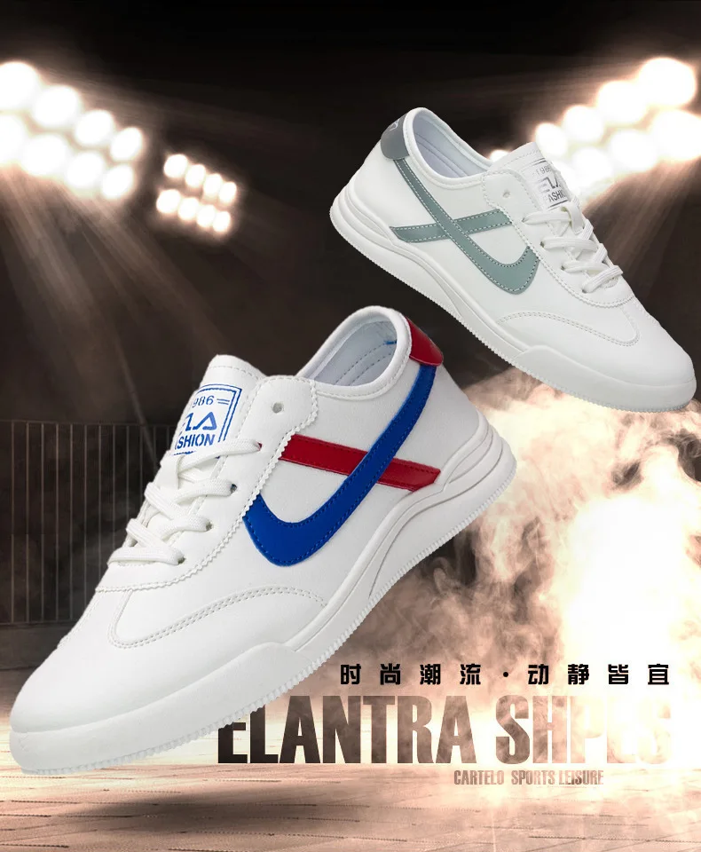 Мужская обувь новинка 2021 Белая в сеточку красная том же стиле мужская