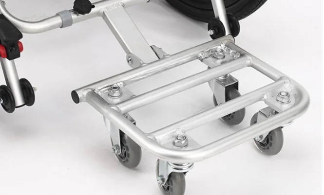 Большая легкая электрическая инвалидная коляска вместительная стоящая/Сидящая