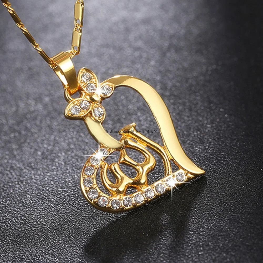 

Новинка 2021, металлическое ожерелье-чокер в форме сердца для женщин, простота, сексуальное ожерелье-бабочка с прорезями, ювелирные изделия, п...