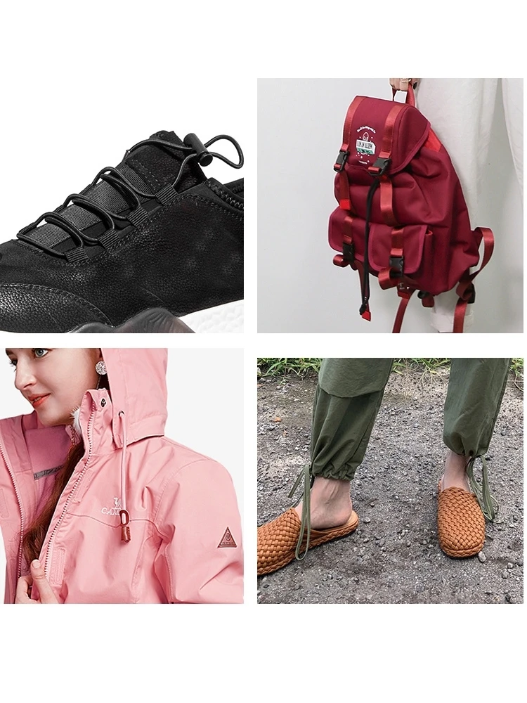 Новинка 5 ярдов 2 мм розовая высокоэластичная ремешок эластичный шнур аксессуары