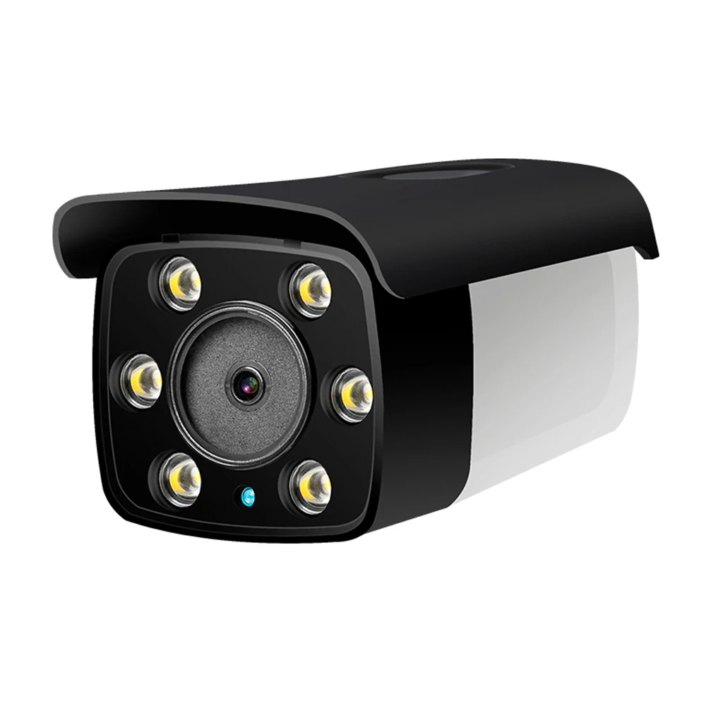 H.265 POE IP камера 3.0MP для наружного теплого света полноцветный ночного видения Onvif P2P