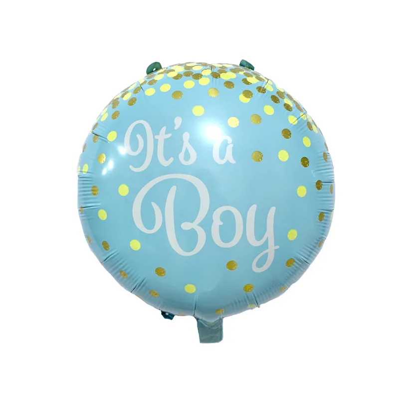 Chicinlife 5 шт. 18-дюймовых фольгированных шаров «Это мальчик/девочка» для празднования пола ребенка, украшение на день рождения новорожденного малыша, снабжение на бэби-шауер.