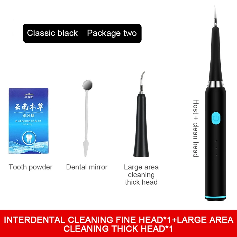 

Multifunctional Electric Toothbrush Tooth Scrubber Remove Calculus Tooth Care Tool Ultrasonic Electric Dental Scaler