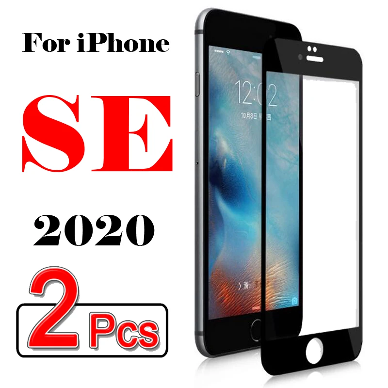 Закаленное стекло для iphone se 2020 защита экрана se2020 2020se s e 2 phonese i Защитная пленка