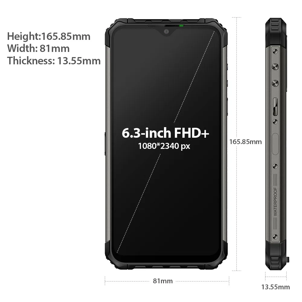 Ulefone Armor 7 Android 9 0 IP68 смартфон NFC Helio P90 Octa Core 6 3 'Ǝ GB + 128GB 48MP 5500mAh 4G глобальная версия