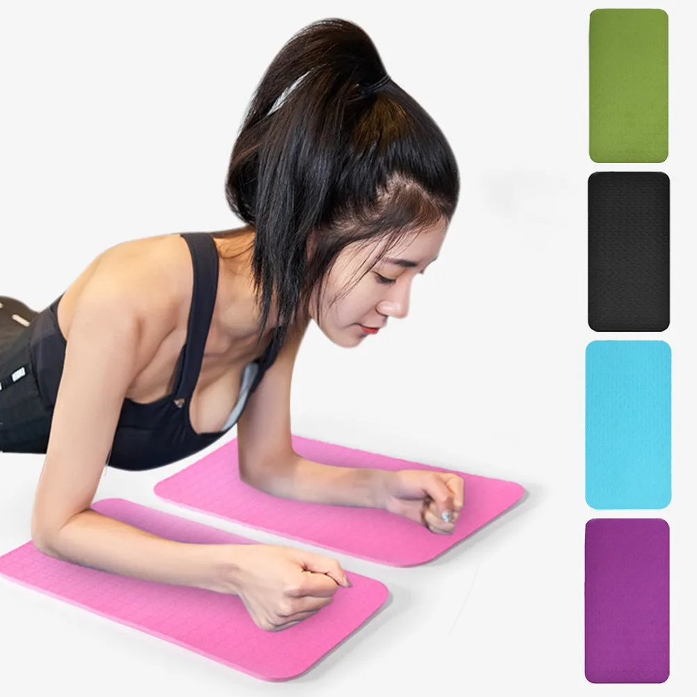 

2pcs Yoga Knee Pad Cushion Soft Thick Fitness Exercise Yoga Pilate Yoga Mat Workout Knee Pads Ideal Exercise Accessory For Yoga