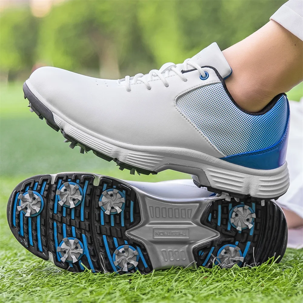 

Professional Waterproof Golf Shoes for Men New Comfortable Outdoor Golf Training Sneakers Big Size Men Shoes for Golfing