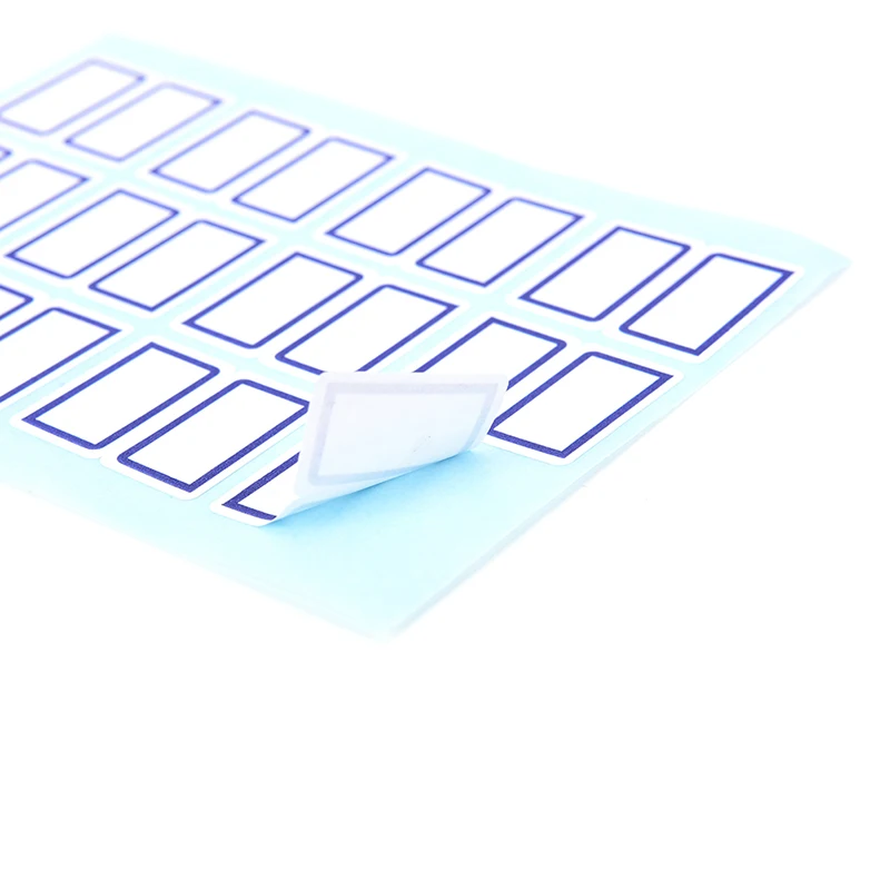 Самоклеящиеся этикетки Blank Post Note этикетка Bar Sticky White Paper Stickers 12 шт./компл. |