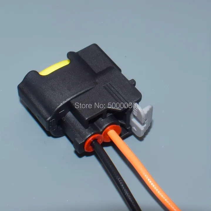 Yierxjwshx 2 Pin way Molex Автомобильная Катушка зажигания Разъем клаксон