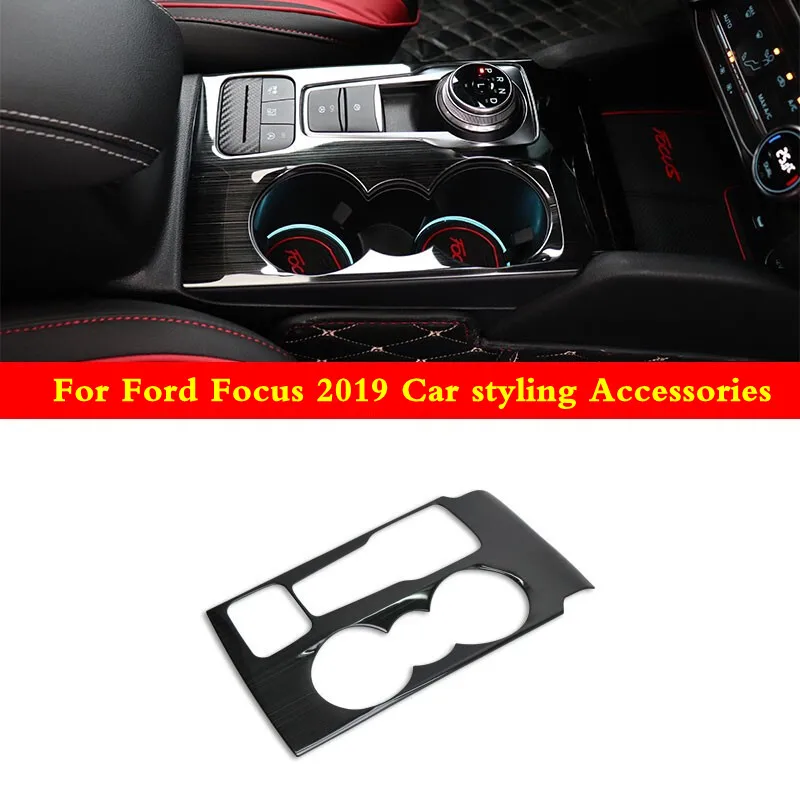 Нержавеющая сталь для Ford Focus 2019 2020 коробка переключения передач Центральная
