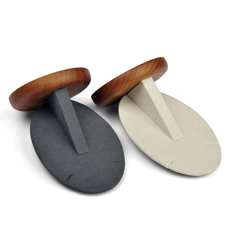 Oirlv Solid Wood Necklace Display Stand Necklace Rack Necklace Organizer Necklace Holder Pendant Stand Jewelry Organizer