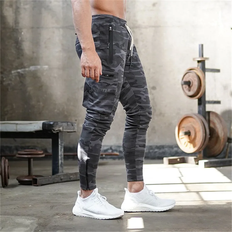 Брюки мужские камуфляжные хлопковые спортивные штаны много карманов джоггеры