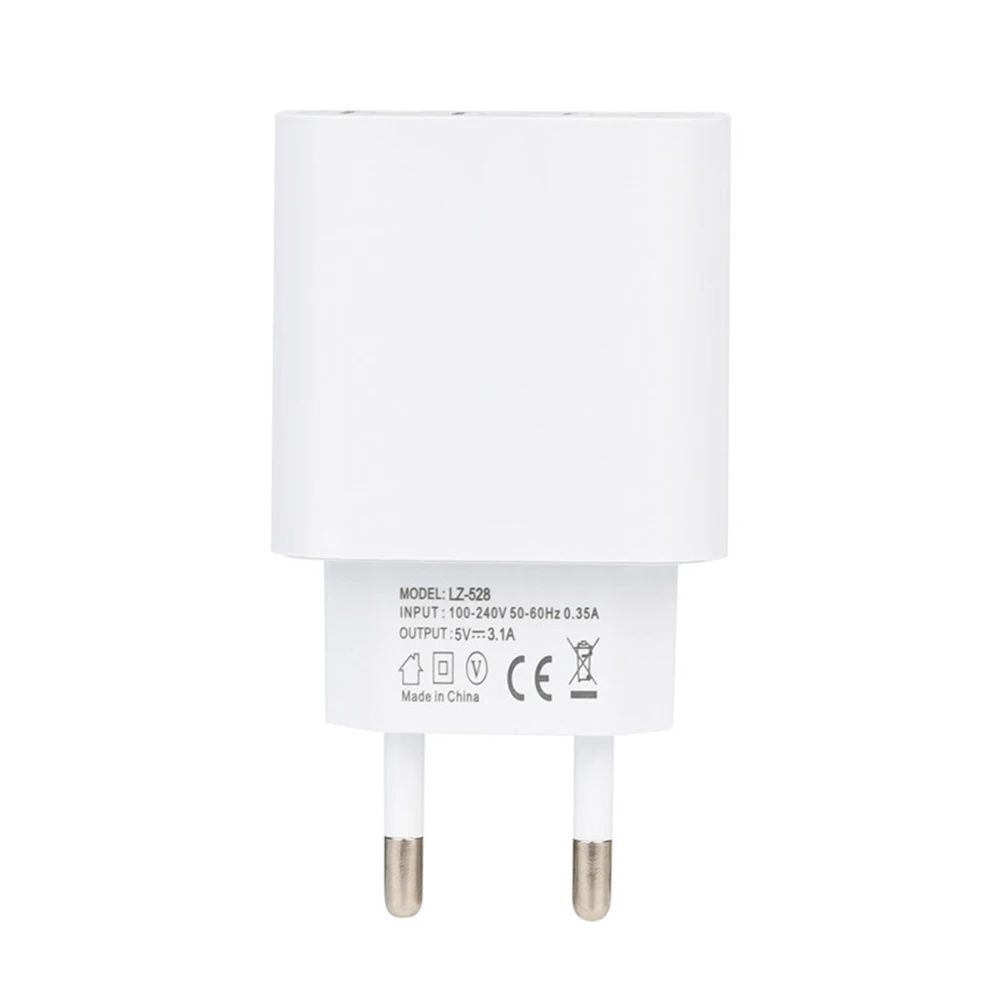 3USB 3.1A Универсальное зарядное устройство для мобильного телефона, смартфона, планшета, адаптер для путешествий, настенная розетка, быстрая зарядка, головка для Iphone, для samsung