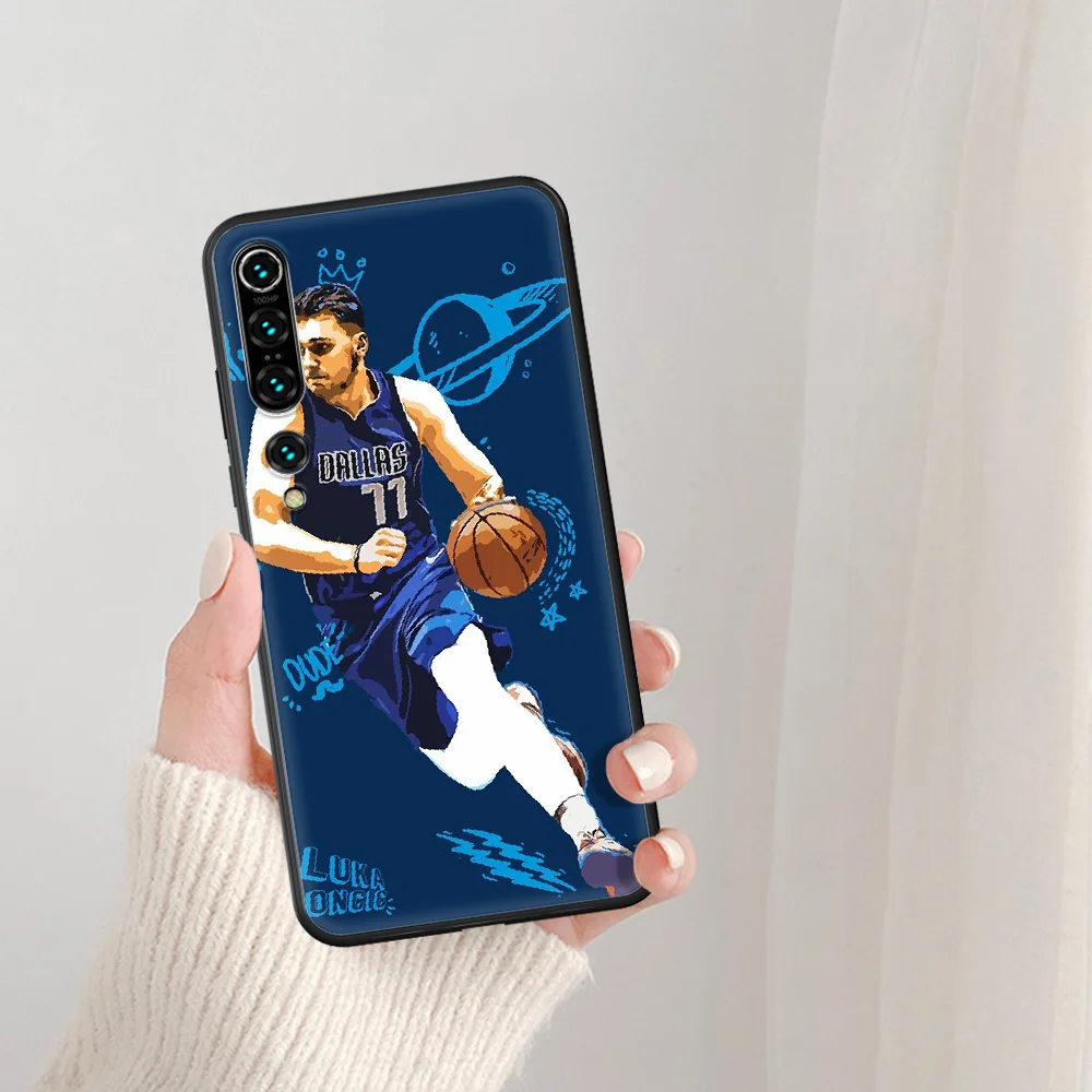 

Luka Doncic basketball 77 Phone Case For Xiaomi Mi Note 10 A3 9 MAX 3 A2 8 9 Lite Pro Ultra black Etui Pretty Coque Luxury