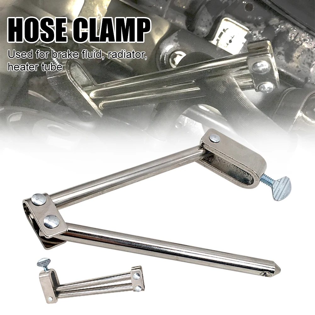 

Hose Clamp Tool Bar Type Adjustable Brake Fluid Radiator Tubing Clamp Oil Pipe Sealing Pliers Tool Car Disassembly Tool