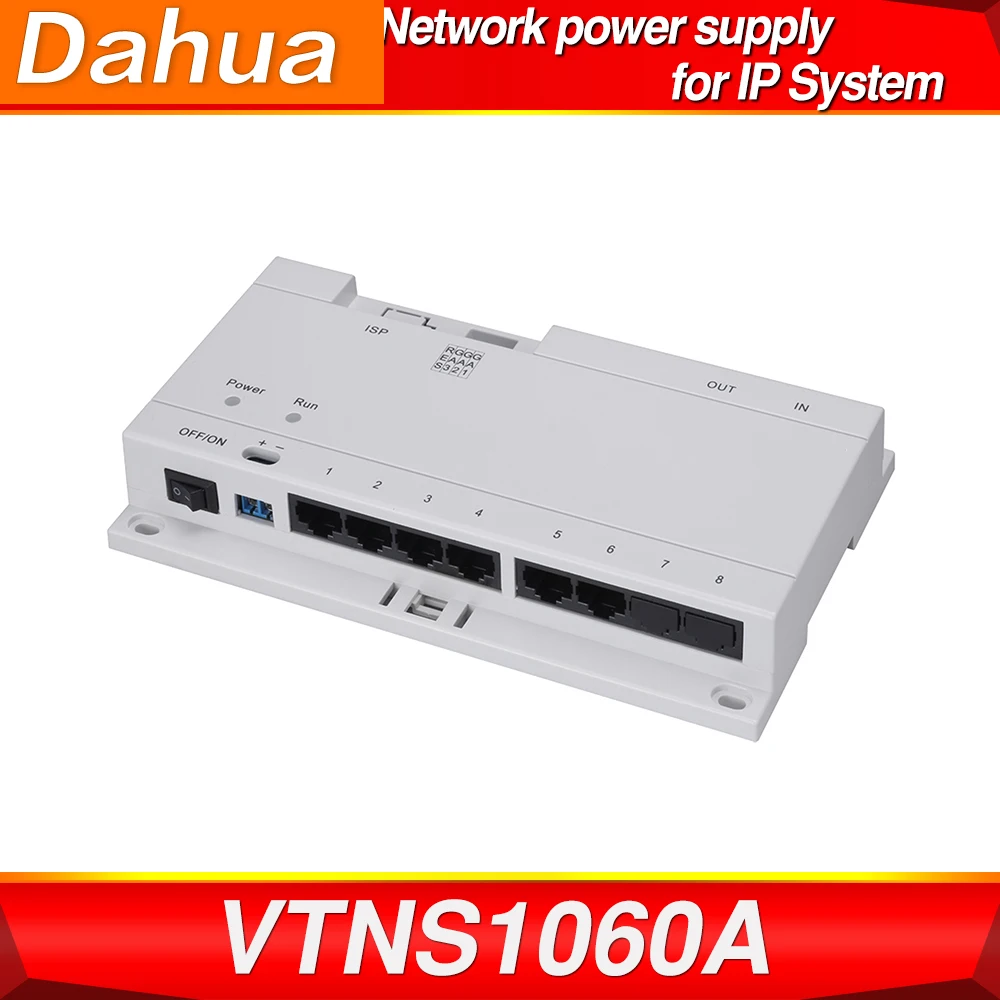 Зазор Dahua оригинальный VTNS1060A видеодомофон POE переключатель для ip системы VTO2000A
